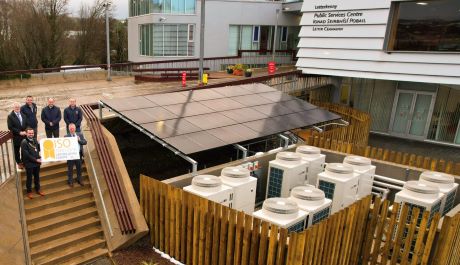 Major renewable energy retrofit project to Letterkenny Public Services Centre image